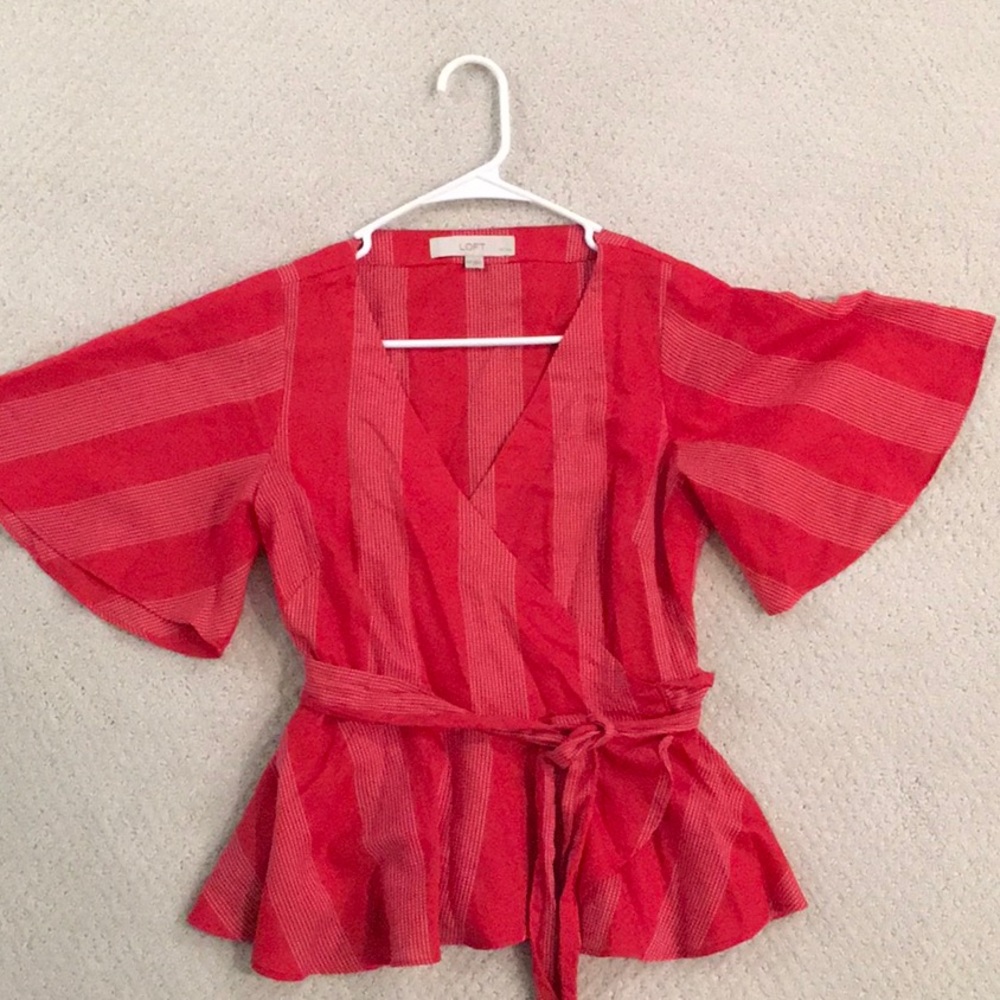 Loft Wrap Top size XSP